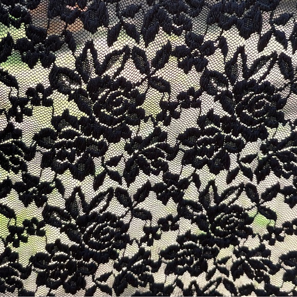 90s Connected Apparel Floral Lace Cardigan Roses Whimsigoth Cottagecore - Picture 2 of 12